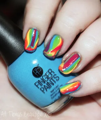 Disco Nails! Pacifica Rainbow Gloss 7 Free Top Coat Review