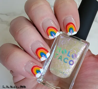 21 Cute Rainbow Nail Designs to Wear This Summer | Glamour