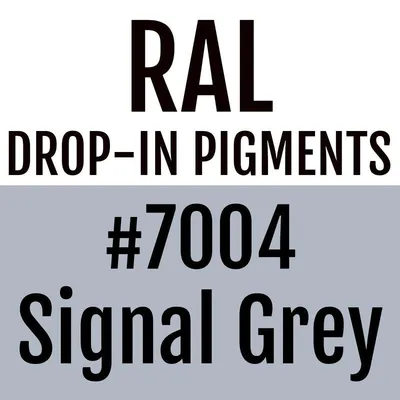 RAL #7004 Signal Grey Drop-In Pigment for Liquid Wrap or Bedliner – The  Spray Source