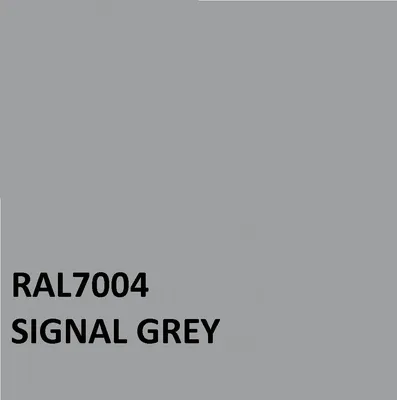 Цвет RAL 7004 из каталога RAL K7