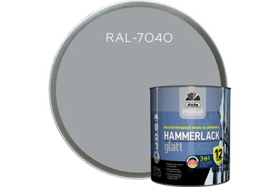 Краска акриловая RAL 7040 FENSTERGRAU, Window grey