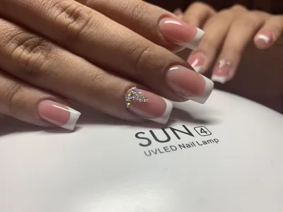 Наращивание ногтей💅🏻 Аквариумный дизайн с прозрачными кончиками😍♥️ . Для  записи обращайтесь в вотсап 0708883538✍🏻 | Instagram