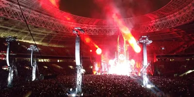 Концерт группы Rammstein в Москве - Российская газета