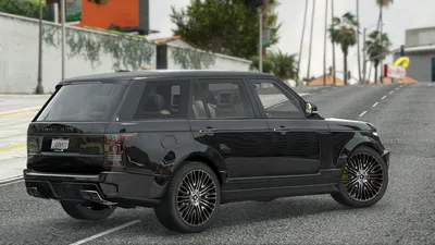 RANGE ROVER HARD TUNING BLACK MATTE…» — создано в Шедевруме