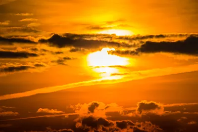 Лучи солнца на рассвете | Пикабу
