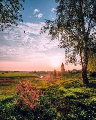 Рассвет в деревне — Фото №301657