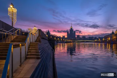 Рассвет на Москве-реке — Фото №91988
