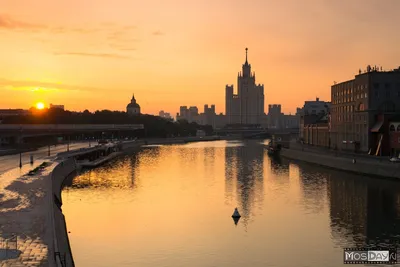 Рассвет на Москве реке — Фото №280205