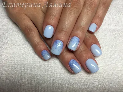 Маникюр + гель-лак + растяжка блестками | Nails_for_you Шеллак для ногтей  (Сергиев Посад) | ВКонтакте