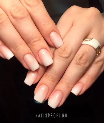 Коррекция + растушевка + омбре - Студия красоты \"NailsProfi\"