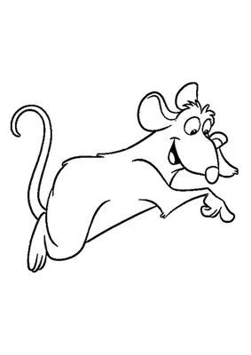 Рататуй игрушка плюшевая мягкая Крыс Реми Ratatouille Remy Disney