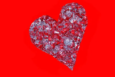 Брелок Дела сердечные - Разбитое сердце (вид 2) оптом