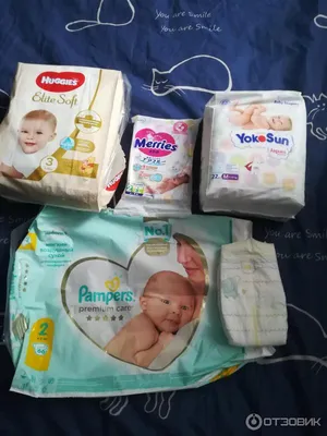 Отзыв о Детские подгузники Pampers Premium Care | сами себя назначили №1, а  от этого premium care - раздражение на коже и протекают!