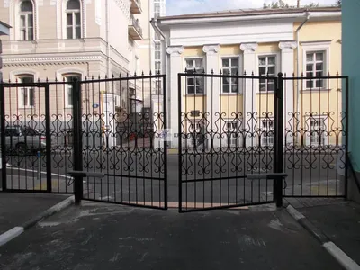 Купить кованые ворота с калиткой под ключ в Тосно по низкой цене от 8500 руб