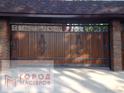 Ворота кованые раздвижные в Москве с установкой, лучшие цены