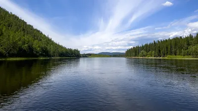 Река Алдан, Западная Сибирь