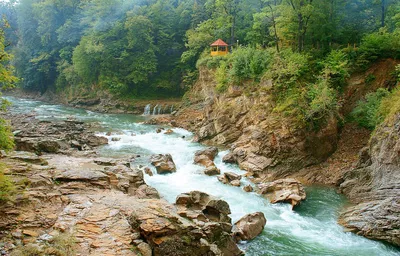 Rafting in Adygea (rafting on the Belaya river) - Lagonaki.ru - YouTube