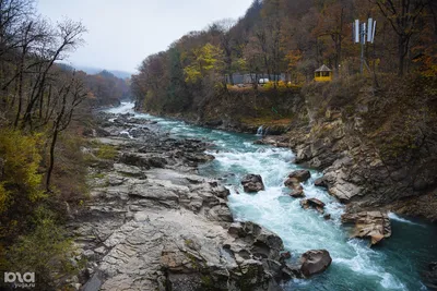 Уровень воды в Белой Арагви, Грузия - Социальная сеть о рыбалке.