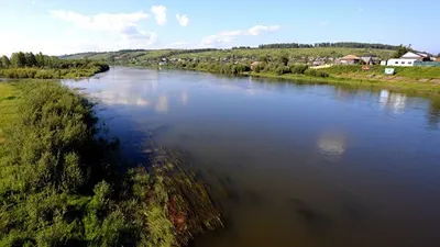 Река Чулым (приток Оби) - уровень воды, рыбалка и сплав, карта России, куда  впадает, где находится