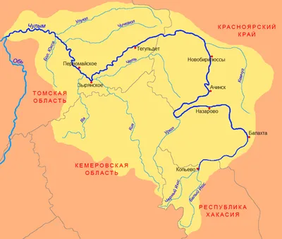 Вода России» - Чулым