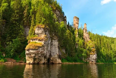 Река Чусовая - красивейшая река Урала (7 фото) - Удивительный мир