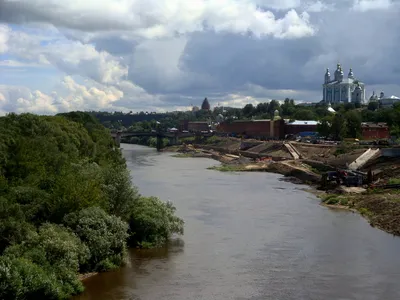 Так сейчас выглядит река Днепр в районе ДнепроГЭСа | ОстроВ