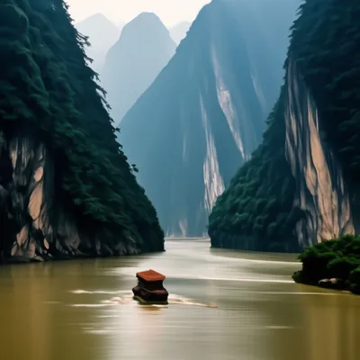 Река Янцзы» — создано в Шедевруме
