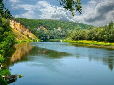 Сплав по реке Хопер. Река Европейской части России.