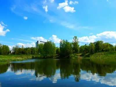 Большая Вода. Река Клязьма.