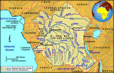 Река Конго в Африке (55 фото) - 55 фото
