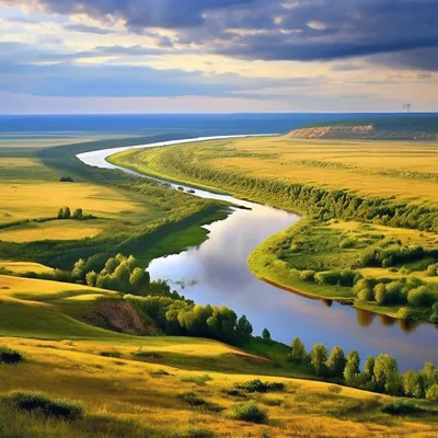 StavTravel | Река Кубань в селе Балахоновском