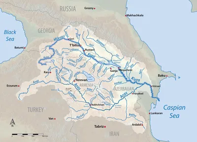 Названы причины стока морской воды Каспия в реку Кура (ФОТО)