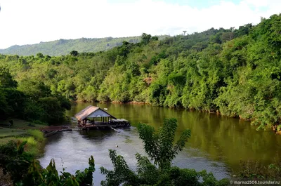 Джунгли и плавучий отель на реке Квай, Таиланд! #3 - YouTube