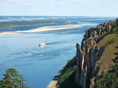 Река Лена, Якутия | Пикабу