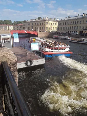 Фото: река Мойка у Красного моста. Фотолюбитель Валентин Яруллин. Город.  Фотосайт Расфокус.ру