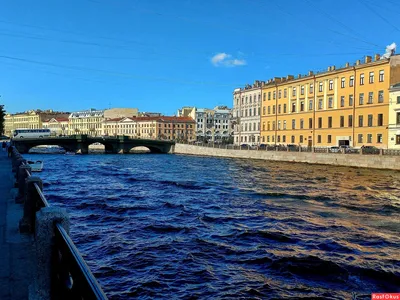 Обои на рабочий стол Река мойка в Санкт-Петербурге, фотограф Сергей  Григорьев, обои для рабочего стола, скачать обои, обои бесплатно