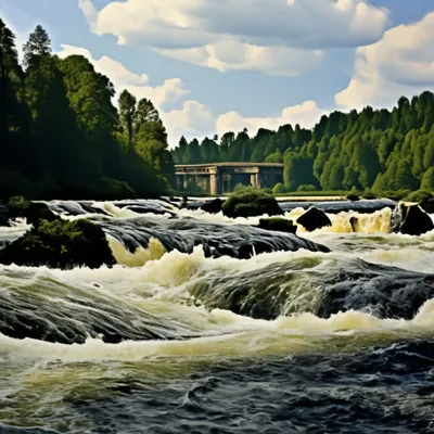 Река Мста с колокольни. | Сельцо-Карельское (Удомельский район) |  Фотопланета