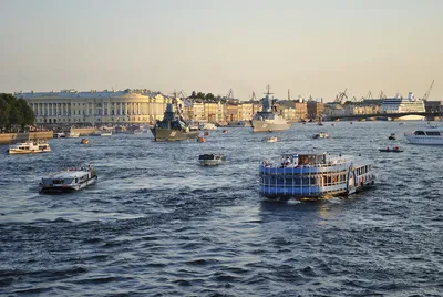 Река Нева в Санкт-Петербурге