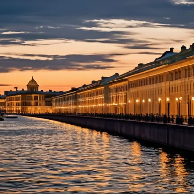 Река Нева в Санкт-Петербурге - KASADOO