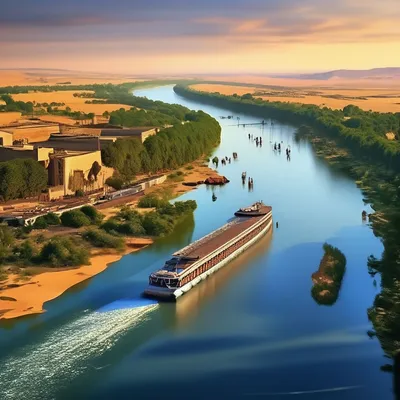 Карта реки Нил | Факты о реке Нил | История реки Нил