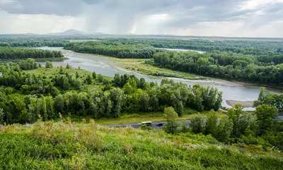 Река Обь захватывает своей величественностью | ВКонтакте