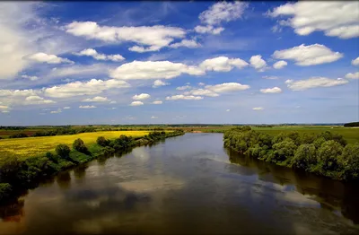 Река Ока в Иркутской области