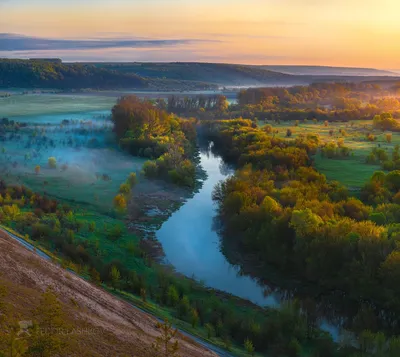 Река Оскол. Фотограф Лашков Фёдор