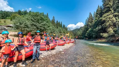 Рафтинг на реке Прут - GUIDE.KARPATY.UA