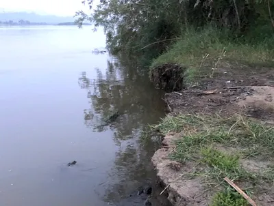 Река Селенга в Улан-Удэ вышла на пойму