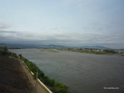 Панорама реки Селенга — Фото №138193