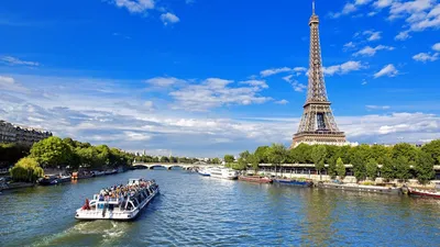 Сена. Описание, фото и видео, оценки и отзывы туристов.  Достопримечательности Парижа, Франция.