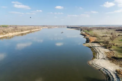 Река Северский Донец в... - Луганск и окрестности - Ландшафты и сообщества  - Плантариум