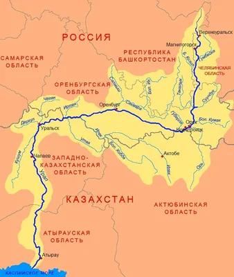 Река Урал мелеет в ЗКО из-за изменений климата