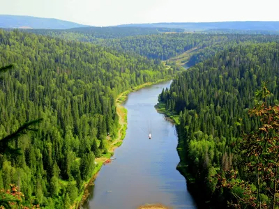 Река Усьва. — Фото №1415044